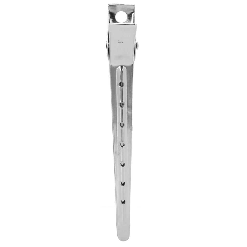 12pcs Duckbill Clip Professional Stainless Steel Home Salon Portable Hair Sectioning Clip Styling Tool