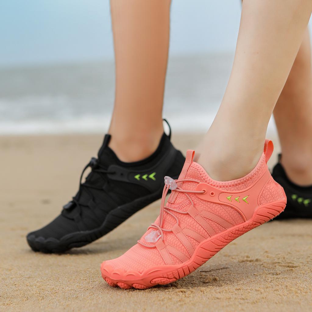 Women Men Aqua Shoes Five Fingers Upstream Wading Barefoot Outdoor Swimming Surfing Water Shoes Beach Sports Gym Sneakers Unisex