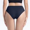 Women's Oversized Buttocks, Solid Cotton Mid Waist, Breathable Underwear