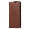 For iPhone 13 Pro 6.1 inch Cell Phone Case Wallet Magnetic Leather Stand Calf Texture Phone Cover