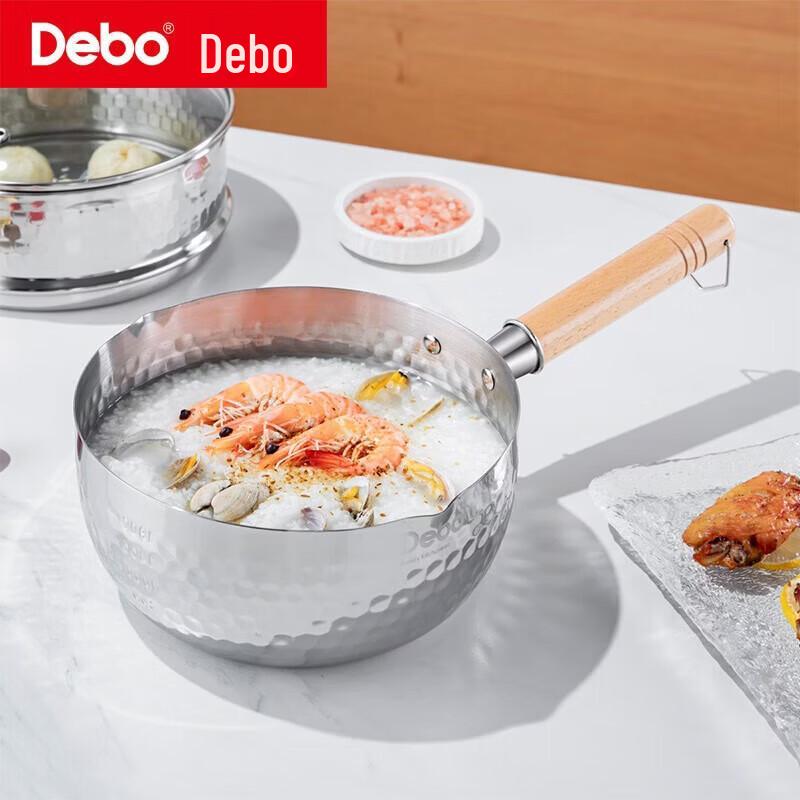 Debo Wengte 18cm Stainless Steel Saucepan