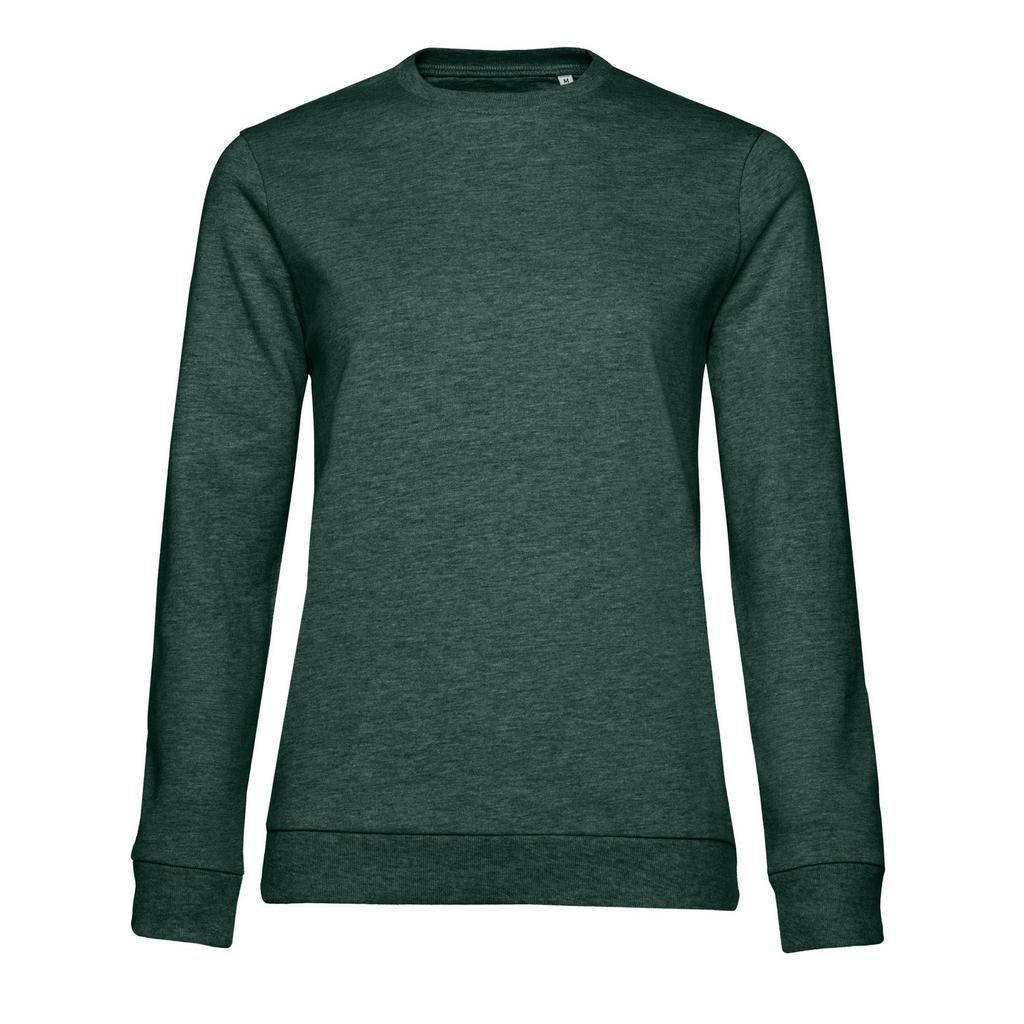 B&C Womens/Ladies Heather Set-in Sweatshirt
