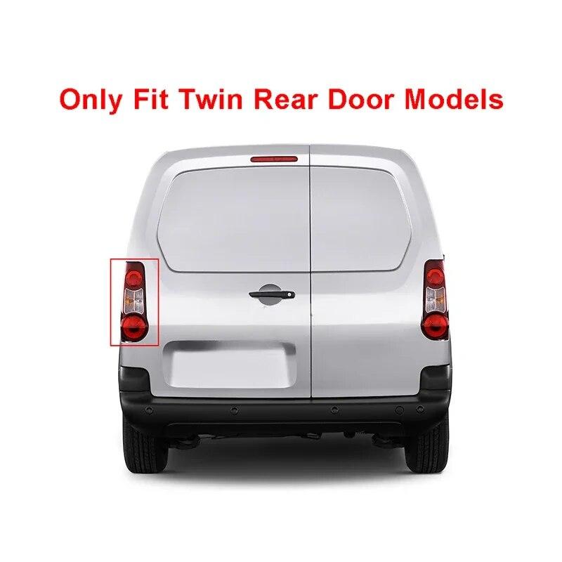 Car Rear Tail Light Housing for Peugeot Partner Citroen Berlingo MK2 Van 3 2012 2013 2014 2015-2019 2 Rear Door Models