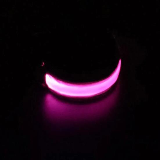 Running Armband Reflective Strips USB Rechargeable Bright Night Light Adjustable LED Band for Cycling Hiking Outdoor Sports Safety Wristband