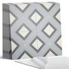 Set of Self-Adhesive PVC Tiles Geometric In Pastel Colors 20x20x20 Cm
