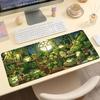 Cartoon Frosch Gewächshaus Groß Erweitert Gaming Mauspade Rutschfeste Schreibtischoberfläche Botanischer Druck Für Gaming Und Büro Einrichtung