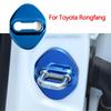 Car Door Locks Protective Cover Stainless Steel Door Lock Protective Cover Door Lock Case- Stickers Auto Interior Parts