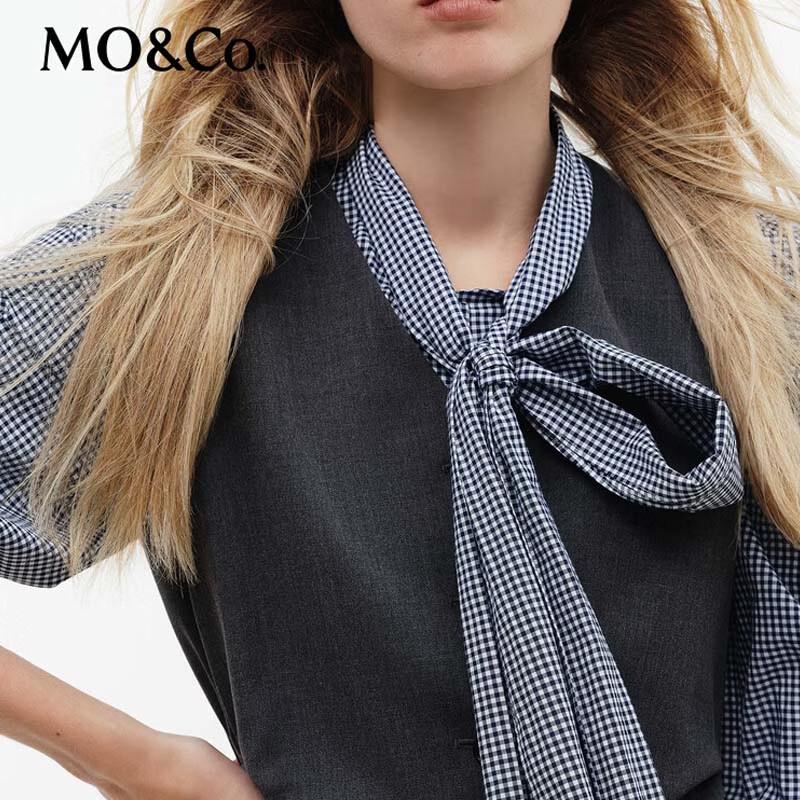 MO&Co. Women's Striped Suit Dress