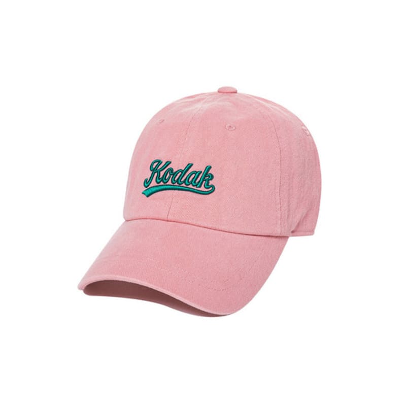 

KODAK Apparel Lettering Relaxed Fit Ball Cap PINK ML