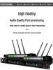 Wireless Professional Microphone Set with Anti-Howling for Karaoke, Meetings, and Performances