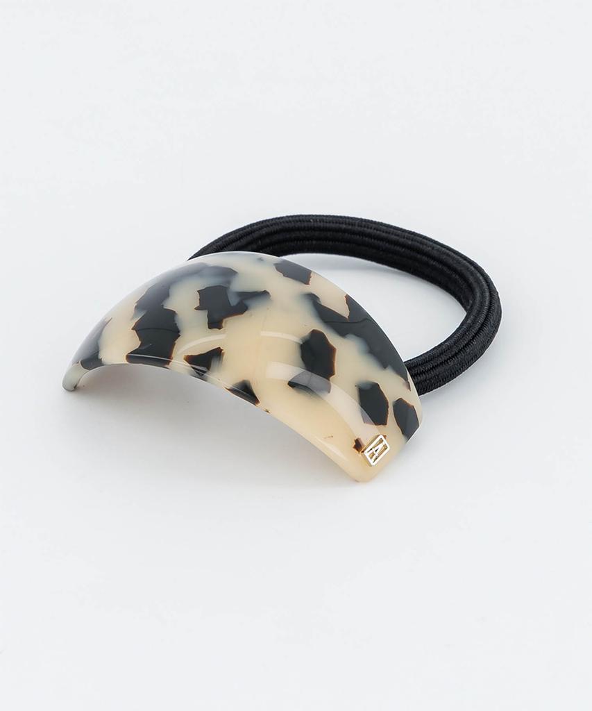 Alexandredeparis Pont Marie Hair Tie Beige Tortoise