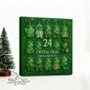 Frog Advent Calendar 2025 24 Days Woodland Theme Christmas Countdown with 2D Flat Frogs Ornaments Novelty Frog Christmas Tree Decoration