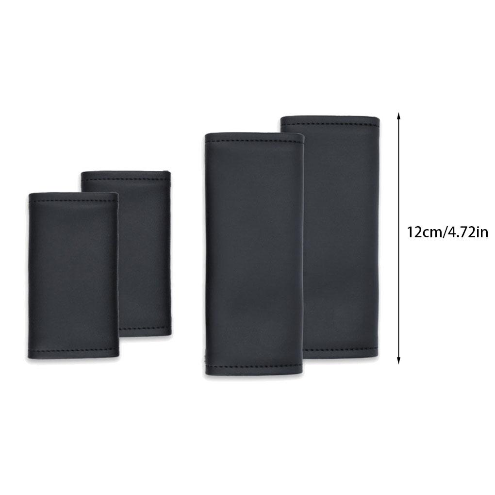 4 bucăți mâner interior ușă de protecție interioară mânere uși capac mâner ușă din piele manșon anti-uzură accesorii auto