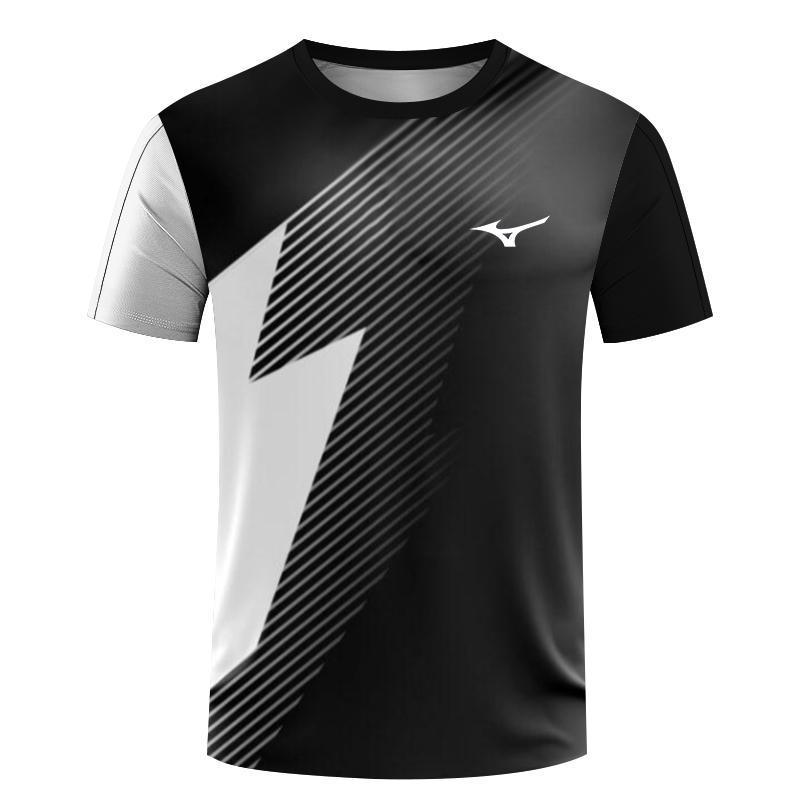 

Summer Ultra-thin Breathable Men T-shirt Running Women Badminton Short Sleeve Quick Drying Ultra-thin Oversized T Shirt