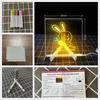 Colors Acrylic LED Drawing Board with Light Interactive Dry Erase Boards Clear Lumiboard Kids