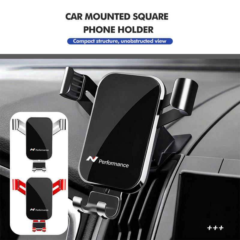 Car Air Vent Mount Cell Phone GPS Support Phone Holder Stand For Hyundai N Line i20 i30 Sonata Tucson Azera Elantra Veloster B32