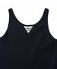 TTUDEMENT 50S Embroidered Sleeveless T-Shirt_Black