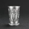 Hi Metal Egyptian Wine Glass Zinc Alloy Liquor Shot Cocktail Mug Ancient Egypt Wine Mug Bar Drinkware Craft