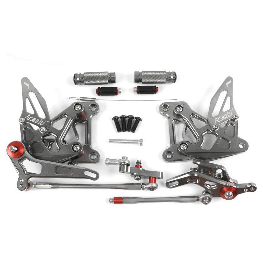 Racing-Style Raised Footpegs for MV Agusta Brutale 675/800 (2012-2017)