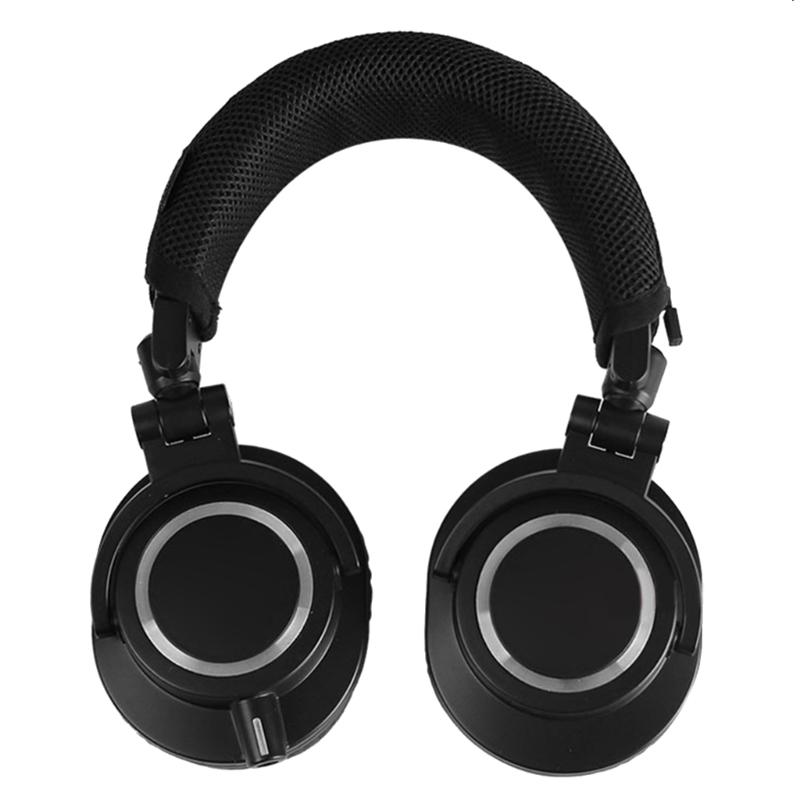 Breathable Headband Cover for ATH M50X Headphones Headbeam Sleeve Prevent Wear and Tear Improve Wearing Experience