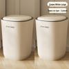 2024 New Style Large Capacity Trash Can with Push Lid for Living Room, Bathroom, Kitchen, and Toilet