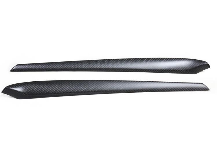 Tesla Model Y Dry Carbon Interior Door Trim Sticker Set