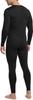 Thermal Underwear Set and Closed Fleece Heat Winter Base Thermal Warm Cold Weather Plus Sizes [Tesla] Men's (Top Bottom), Front, Lined,