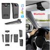 1Pcs Sun Visor Clip Bluetooth Music Support Music Broadcast Transmission