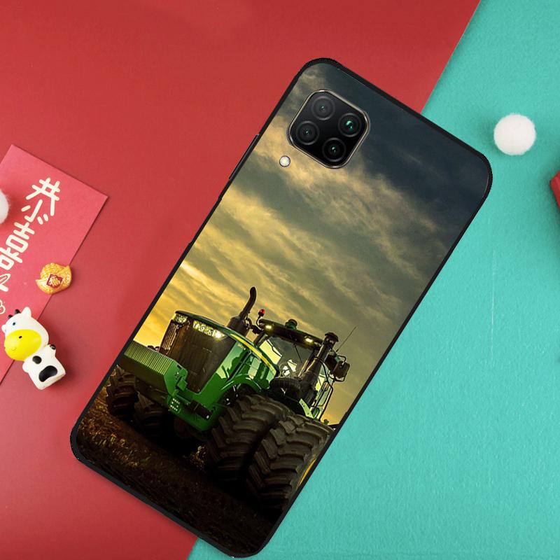Farm Vehicle Tractor For Huawei Nova 7i 8i 11i 12i Y73 Y72 Y61 Y91 Y90 Y70 Y60 9 10 SE 11 Pro P30 P40 Lite Case