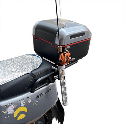 Portable Car-Mounted Fishing Rod Holder for Motorcycles - Holds Lure Rods Securely On the Go!