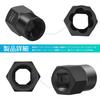 Nut Twister Nut Extractor for Stripped Sockets Car Repair Tool 12-Piece Bolts, 9mm, 10mm, 11mm, 12mm, 13mm, 14mm, 15mm, 16mm, 17mm, 19mm,