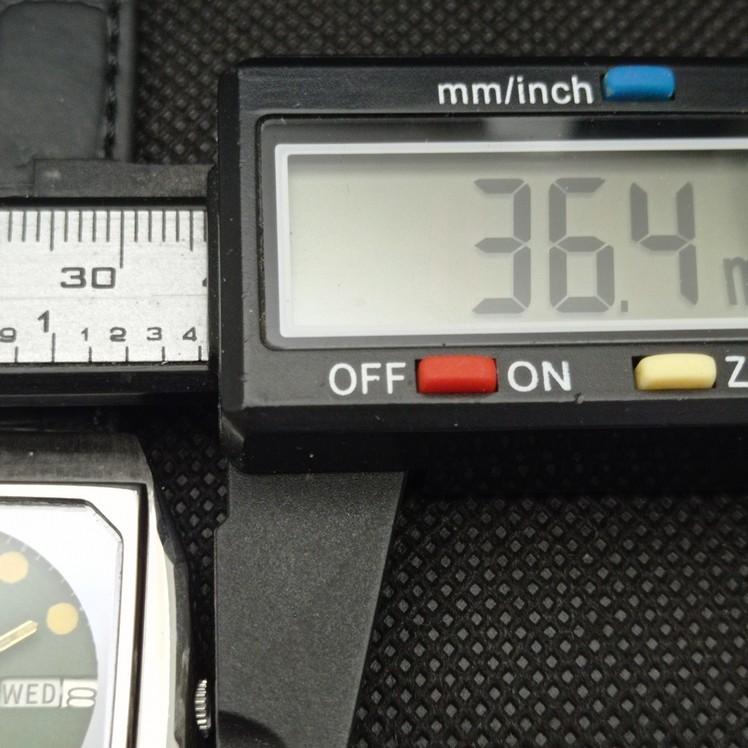 JAPAN-MADE SEIKO MENS AUTOMATIC GREEN DIAL WATCH a417060-2