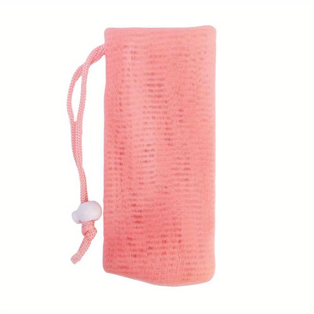 6 Layer Thickened Foaming Soap Bags Facial Cleanser Mesh Bag Drawstring Bag Shower Bubble Foam Net Bath Body Washing Cleaning