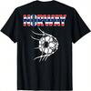 Norwegen Fußballfans Trikot - Norwegische Flagge Fußball im Netz T-Shirt