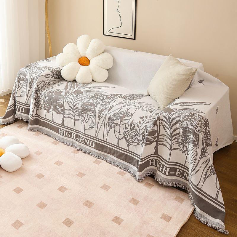 

Скандинавское полотенце для волос Neal с ветром и снегом, универсальный чехол для дивана с кошачьими царапинами на четыре сезона, простой современный пылезащитный чехол для дивана, одеяло 130*180