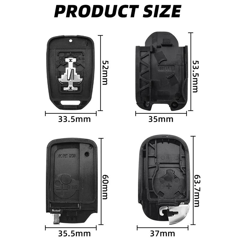 Car Key Case Cover Protector Keychain replace Accessories For Honda Civic Fit Jazz Accord CRV HRV City Odyssey Vezel Insight ahm256
