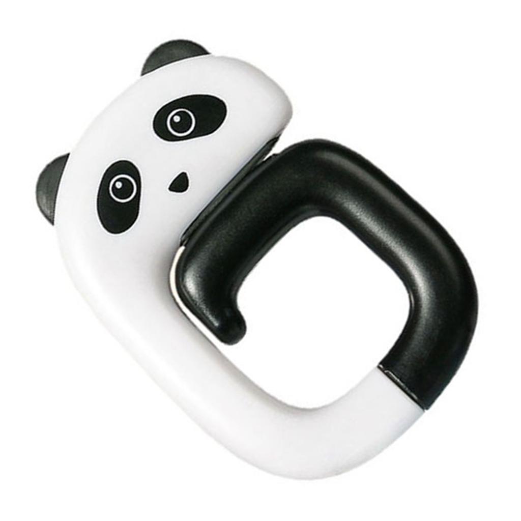 Desk Mount Bag Holder Hook Cute Panda Design Foldable Strong Load Bearing Capacity Table Backpack Holder