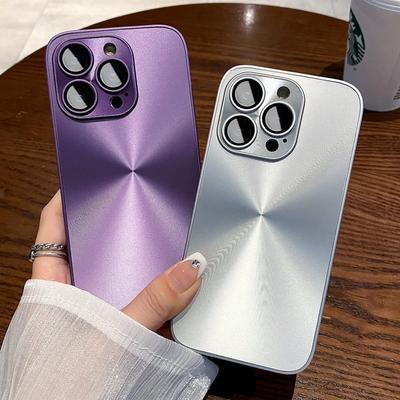 Luxusní oslnivý čtvercový silikonový kryt na telefon s CD liniemi Pro iPhone 15 14 13 12 11 Pro Max 14 Plus Zadní kryt s ochranou čočky