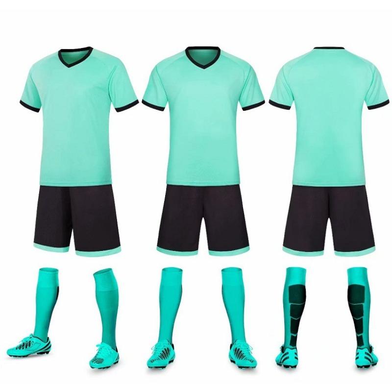 18 Manica Corta Lavagna Calcio Tuta Set Tuta Allenamento Calcio Maglia da Uomo