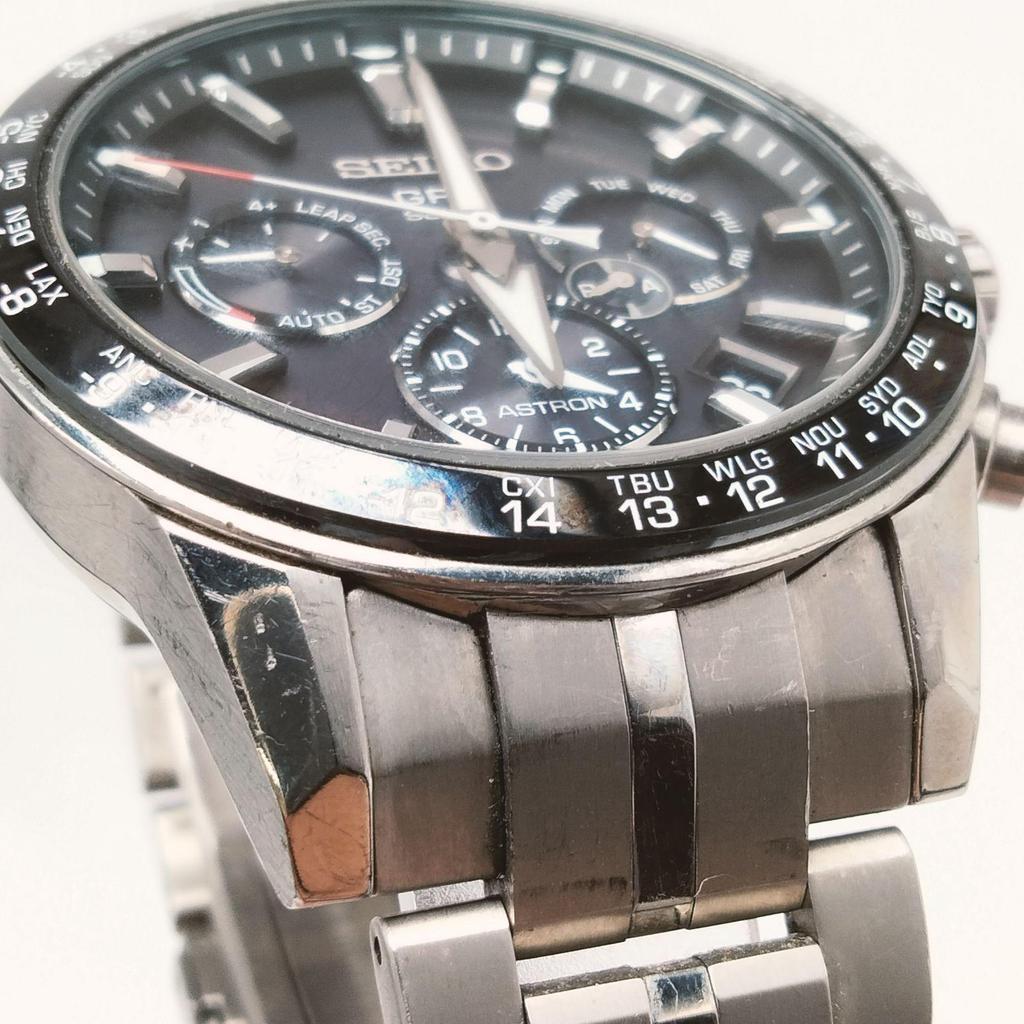 Used SEIKO Seiko ASTRON Astron GPS 5X53-0AB0 Solar GPS Watch