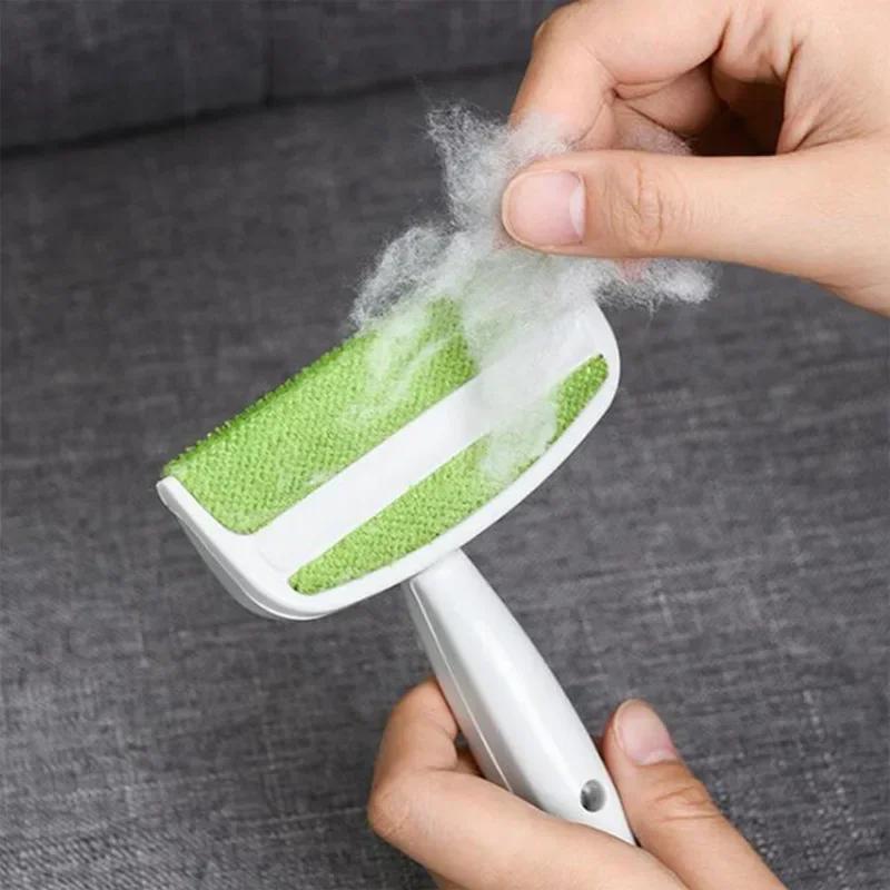 New Pet Hair Remover Brush Cat Dog Comb Lint Remover Sofa Bed Portable Travel Household Fur Static Brush for Furniture Carpet