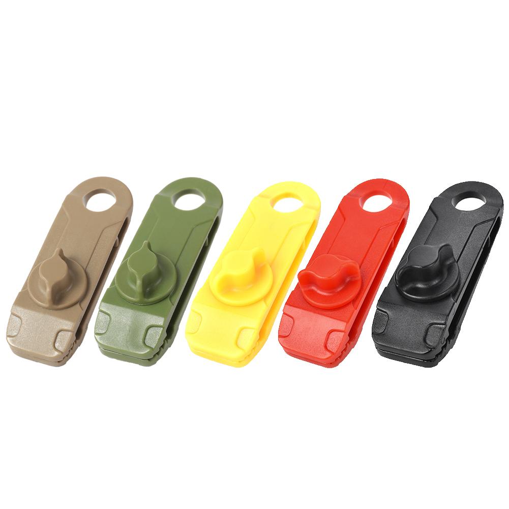 

Learnmake 10pcs Outdoor Campingzelt Wiederverwendbare Befestigung Clips Win Mud color