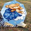 1PC Bear Cloud Umbrella-8-Rib Reinforced, Automatic Open, Lightweight & Durable, Fashion Accessory for Outdoor, J0407
