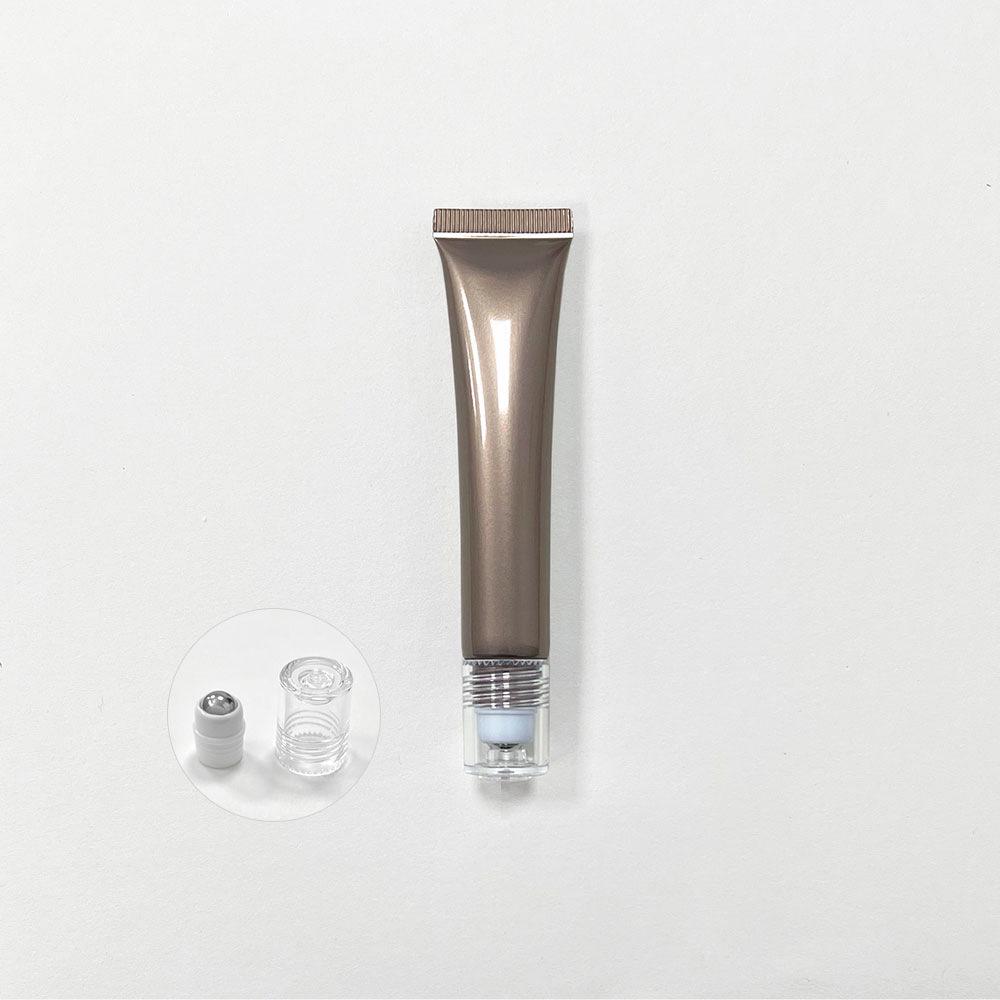 10g-30g Soft Tube Eye Cream with Three Roller Balls & Stainless Steel Roller Ball Bottle