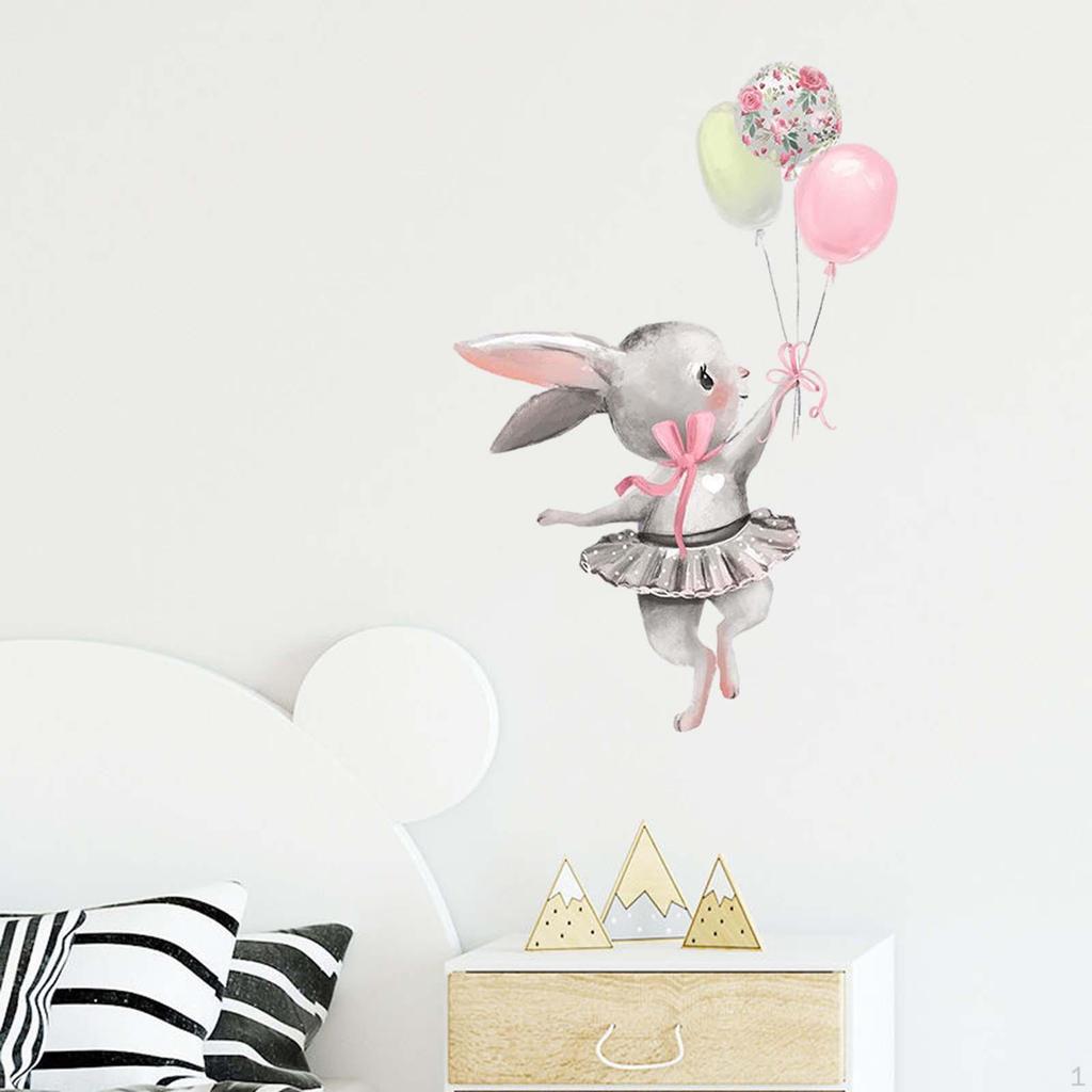 Králičí samolepky na zeď Pozadí Domácí dekorace Samolepky se zajíčky pro TV pozadí Maloobchod