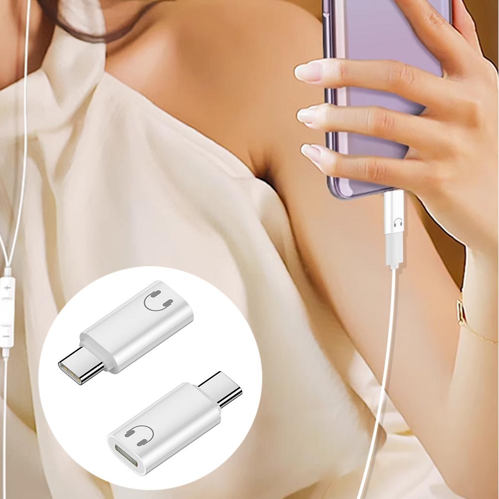 For IOS Female To Type C Male Adapter Type-C To IOS Connector Connector Adapter Headphone Adapter for iPhone 15/16 Accessories