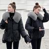 Loose Winter Fashionable Fur Collar Padded Jacket Women's Autumn Winter Short Jackets