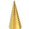 Stepped HSS Coated Drill Bit for Clean and Smooth Hole Cutting