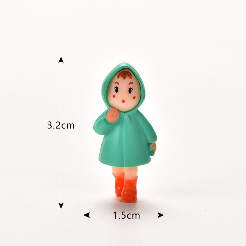 Modern Minimalist Style Plastic Cartoon Character Model