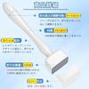 SrDiot Derma Stamp, 140 Needles, Adjustable from 0-3.0mm, Derma Roller for Cosmetic Acupuncture and Microneedling, for Skin Rejuvenation, Scalp Remova